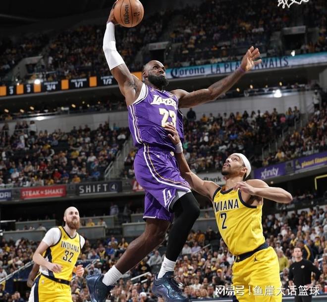 湖人逆转步行者东契奇砍43分詹姆斯高效输出布朗